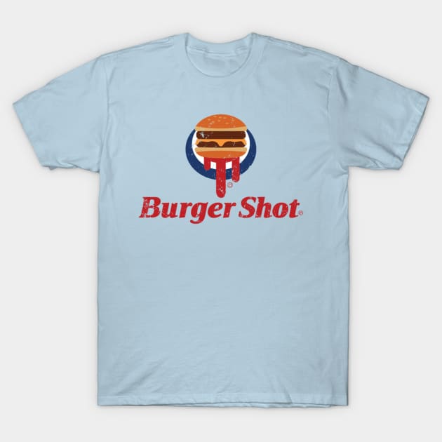 Burger Shot T-Shirt by sketchfiles